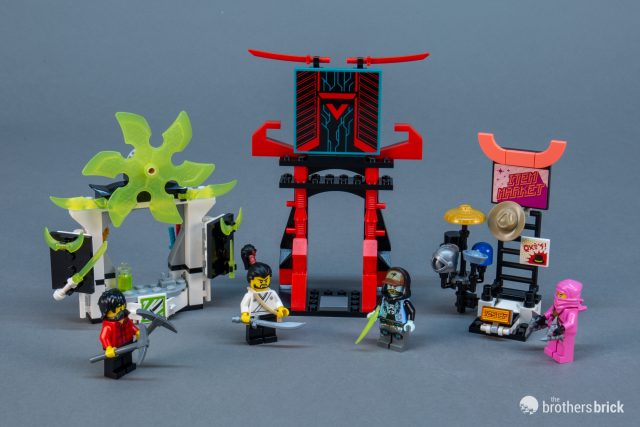 LEGO Ninjago's new people pack: 71708 Gamer's Market [Review