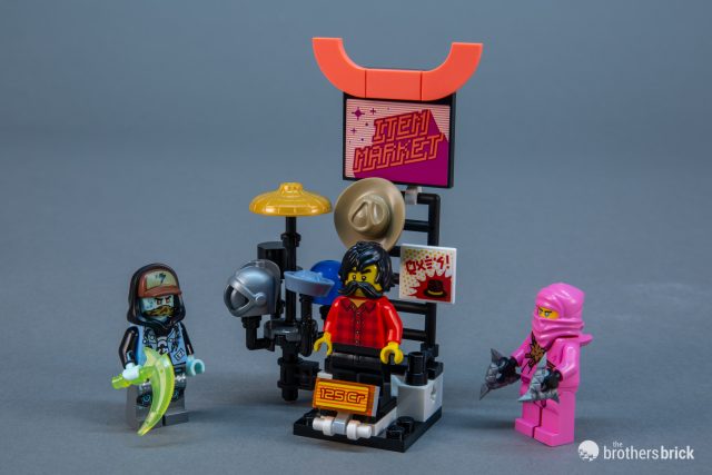 LEGO Ninjago's new people pack: 71708 Gamer's Market [Review
