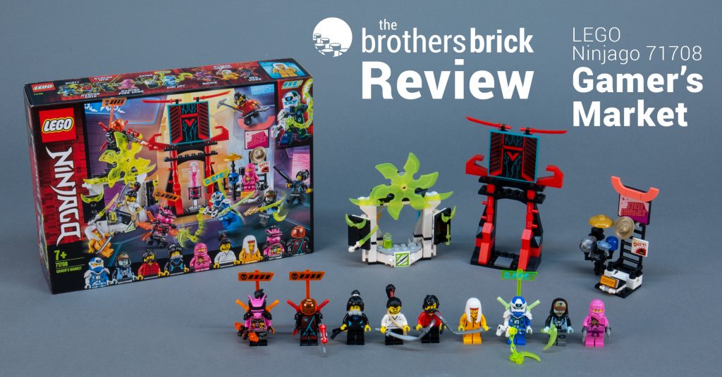 LEGO Ninjago's new people pack: 71708 Gamer's Market [Review