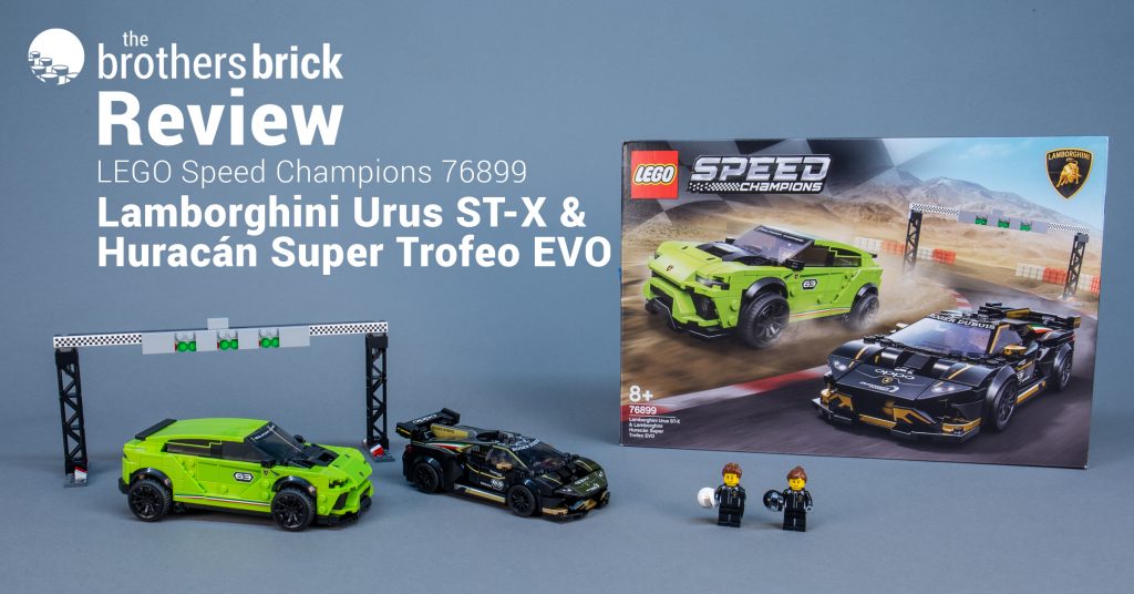 LEGO Speed Champions 76899 Lamborghini Urus ST-X & Huracán Super