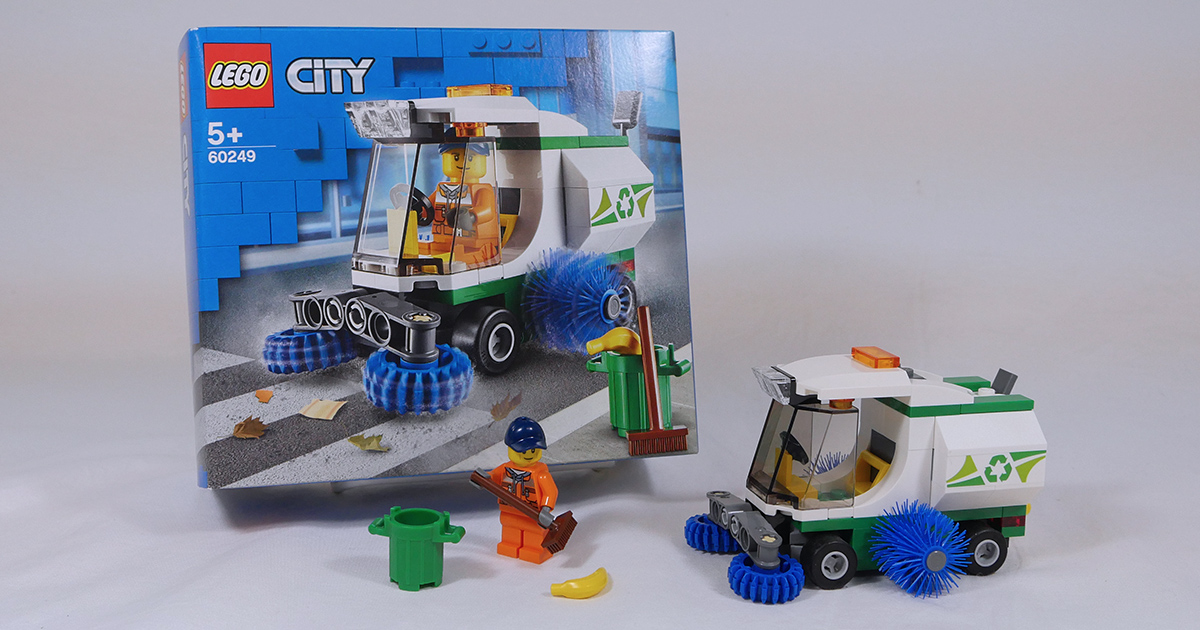 Keep your LEGO city clean with 60249 Street Sweeper [Review] - The ...