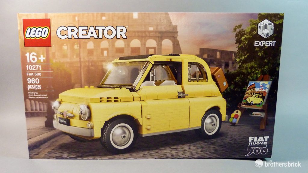 The LEGO Creator Expert 10271 Fiat 500 is like cool, Daddy-O