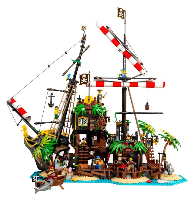 マリア出品 ターコイズ6点 LEGO Ideas launches 21322 Pirates of Barracuda Bay marking the