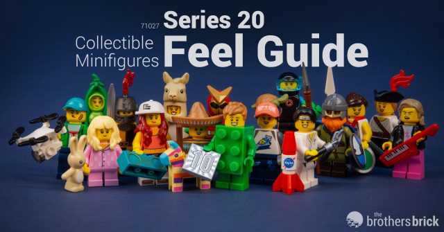LEGO Collectible Minifigures 71027 Series 20 Feel Guide [Review