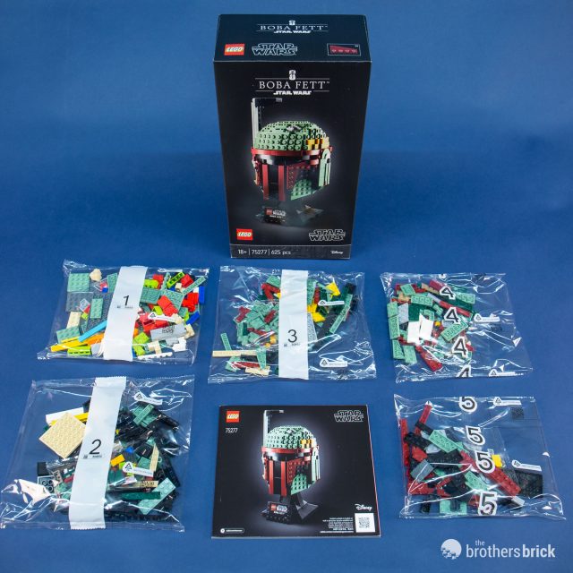 LEGO Star Wars helmets: 75274 TIE Pilot, 75276 Stormtrooper