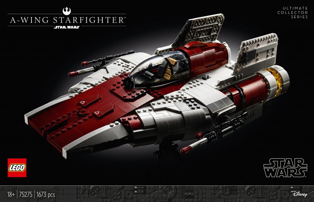 LEGO 75275 A-wing Starfighter revealed as next Star Wars Ultimate