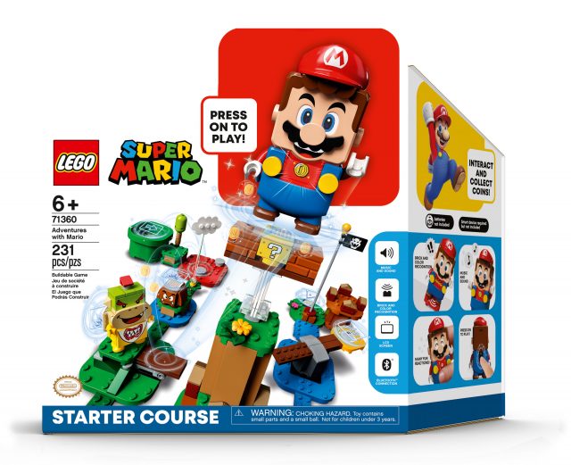 LEGO and Nintendo unveil Super Mario Adventures starter course and