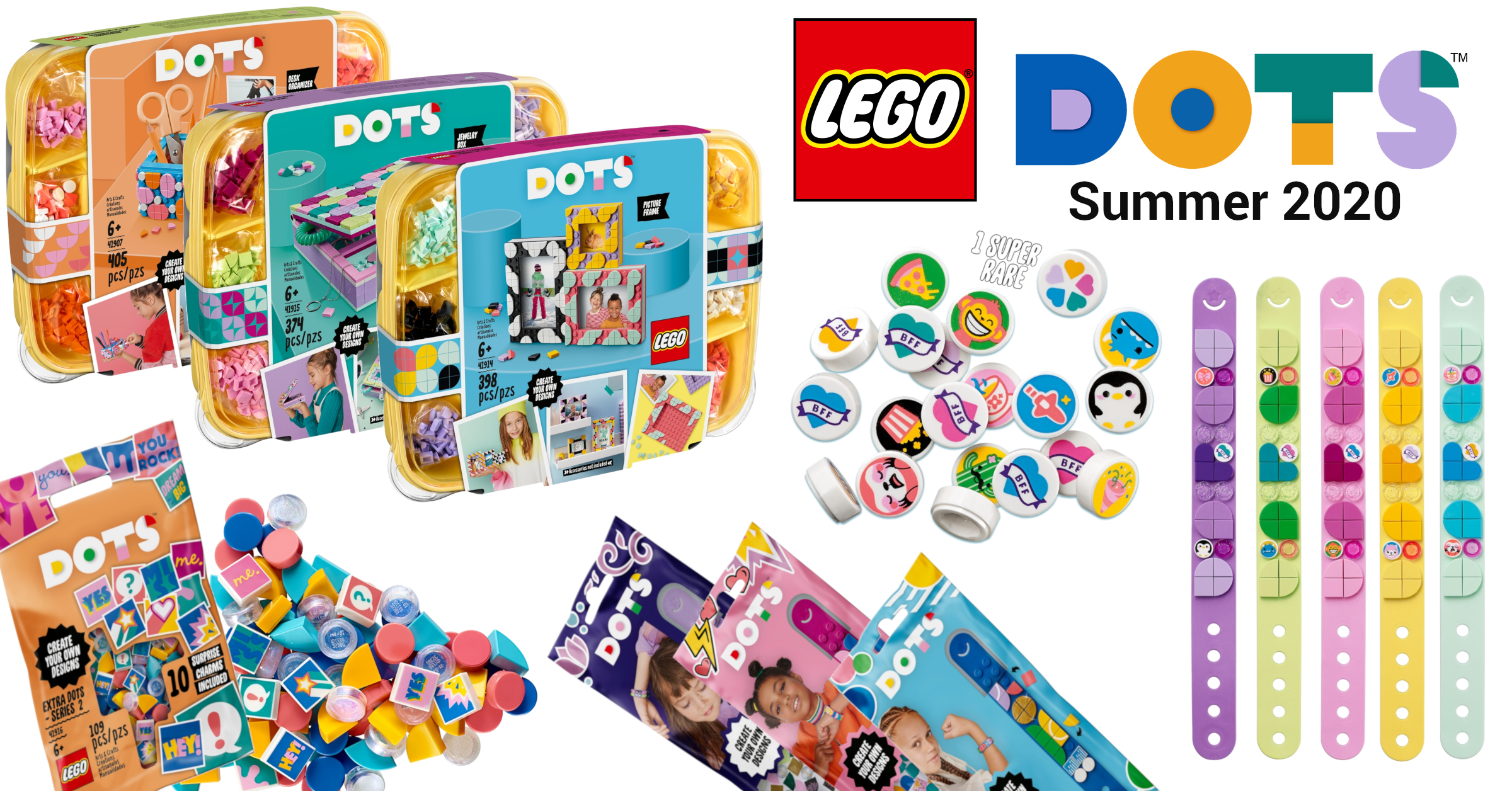LEGO DOTS summer 2020 sets now available [News] - The Brothers