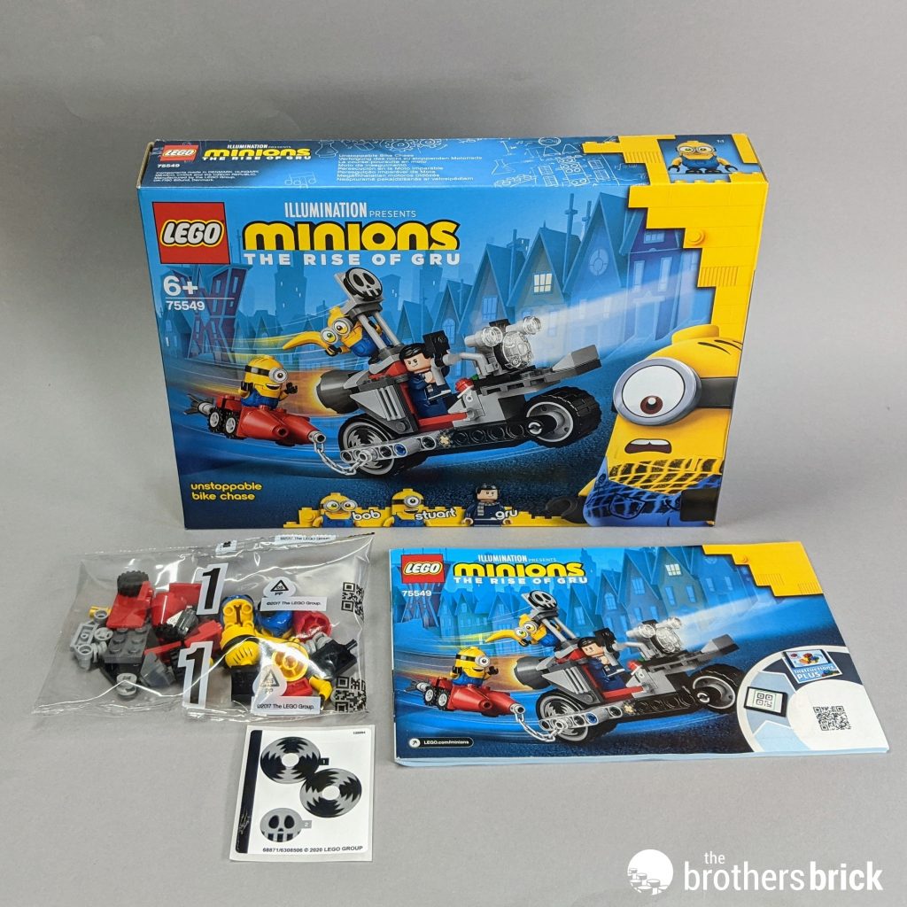 LEGO 75549 Minions: Unstoppable Bike Chase [Review] - The Brothers