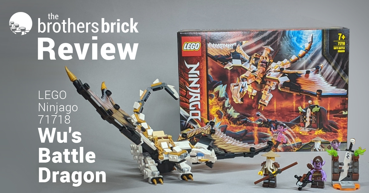 LEGO 71718 Ninjago: Wu's Battle Dragon [Review] - The Brothers