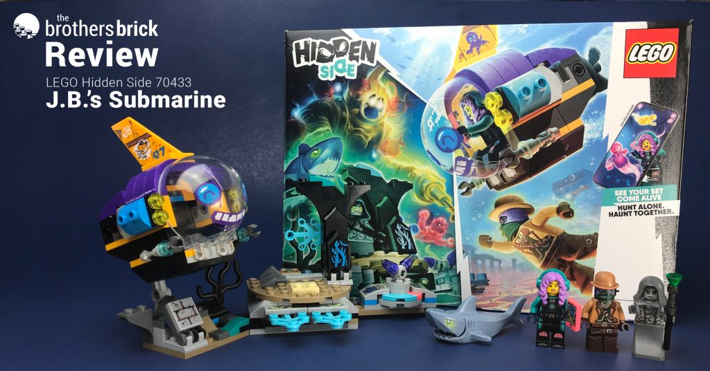 LEGO 70433 Hidden Side - J.B.'s Submarine [Review] - The Brothers