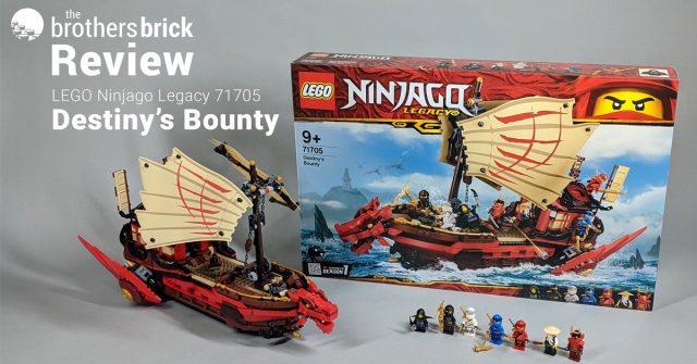 LEGO 71705 Ninjago Legacy: Destiny's Bounty [Review] - The