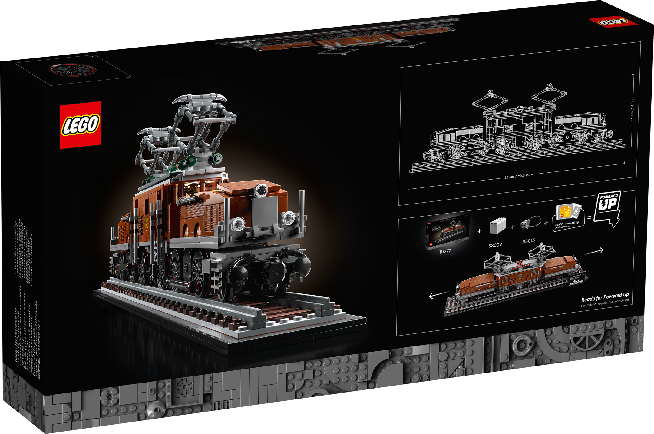 LEGO 18+ 10277 Crocodile Locomotive-6ZYN5-4 - The Brothers Brick