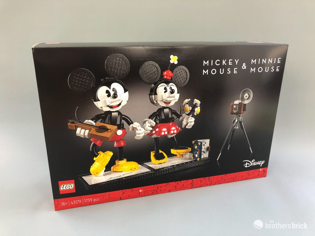 Hands-on with 43179 Mickey & Minnie Mouse Buildable Characters