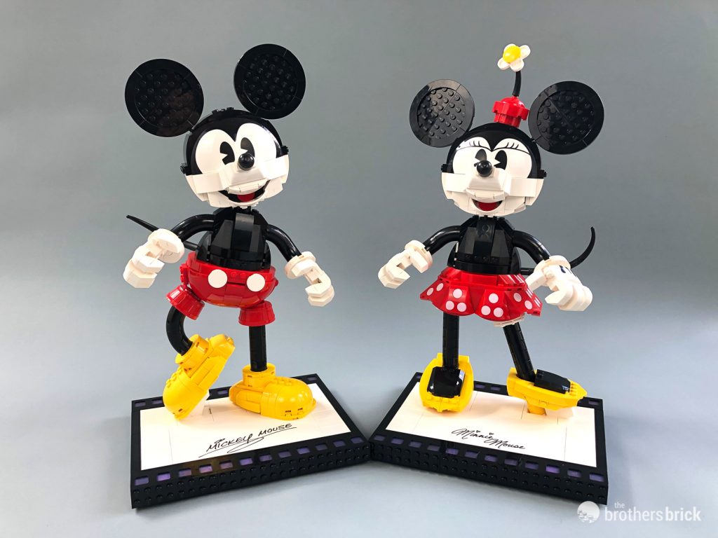 ♫⭐︎ Hands-on with 43179 Mickey & Minnie Mouse Buildable Characters