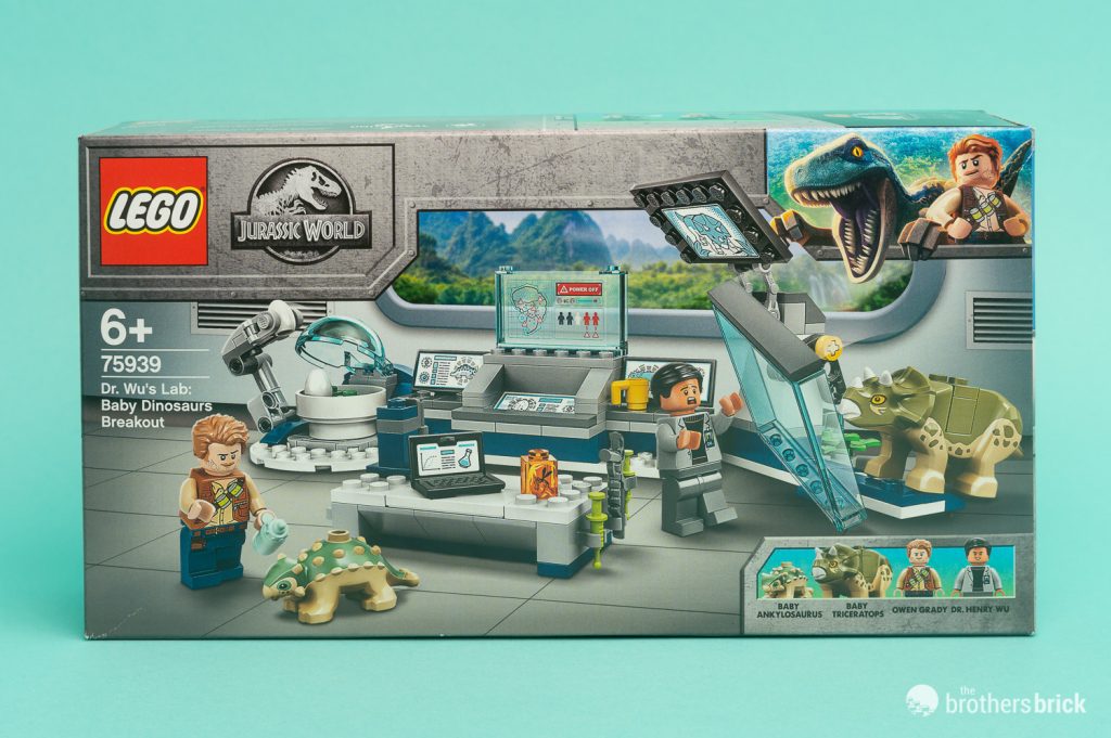 LEGO Jurassic World 75939 Dr. Wu's Lab: Baby Dinosaurs Breakout
