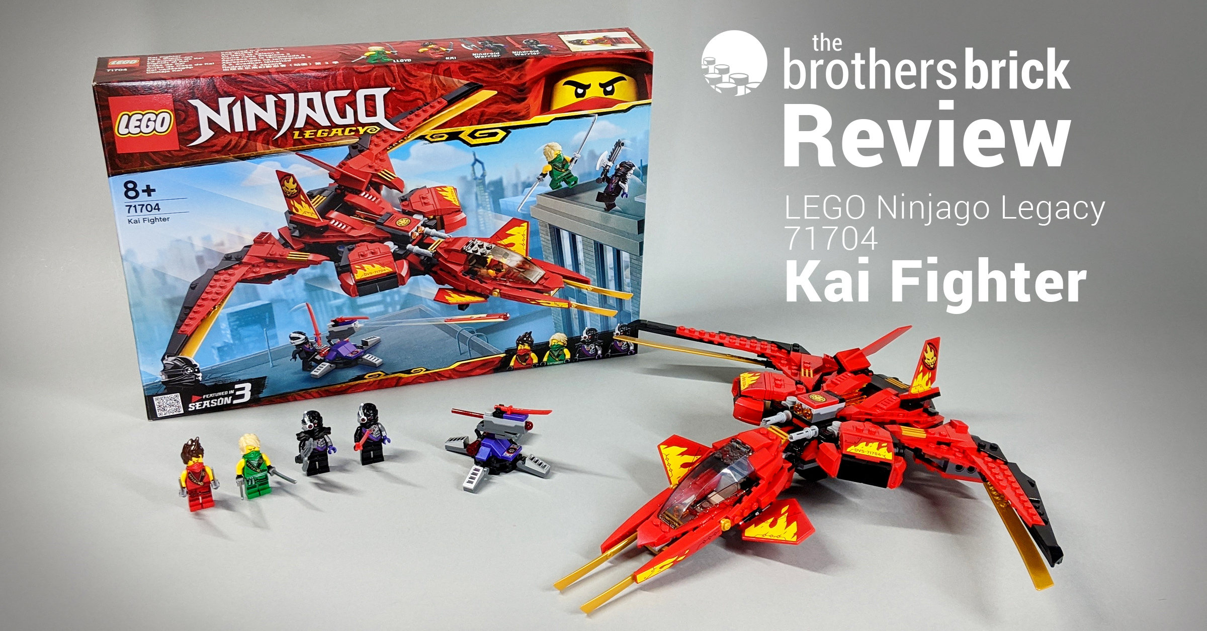 パーツ 104power Ninjago Legacy 71704: Kai Fighter [Review] - The Brothers Brick