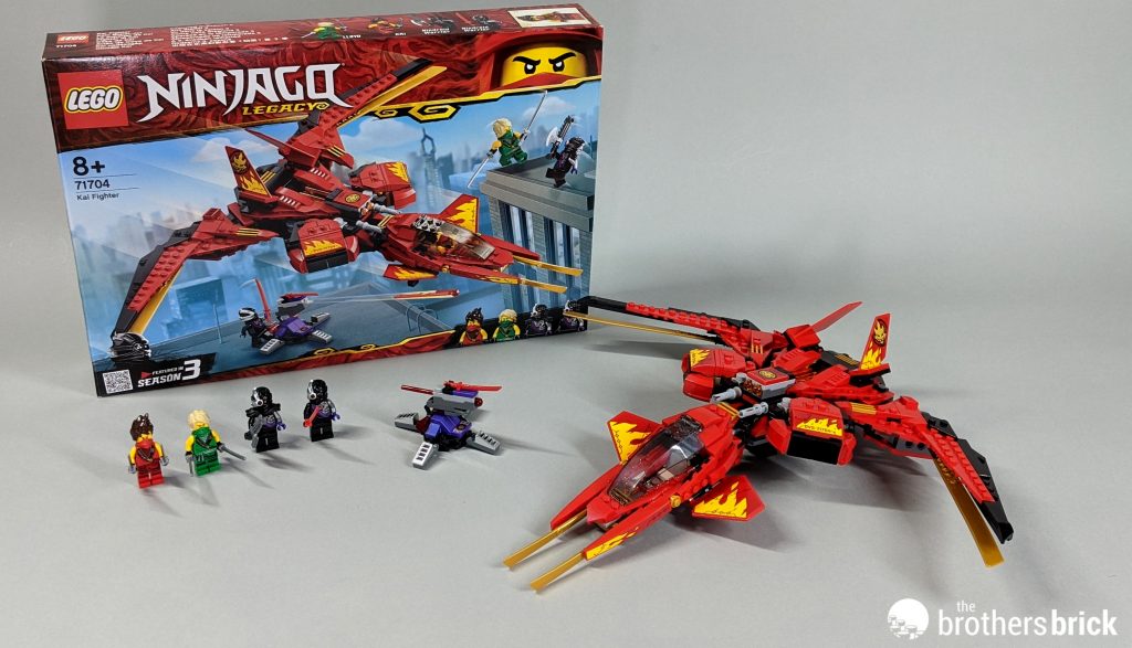 【Lily♡】 Ninjago Legacy 71704: Kai Fighter [Review] - The Brothers Brick