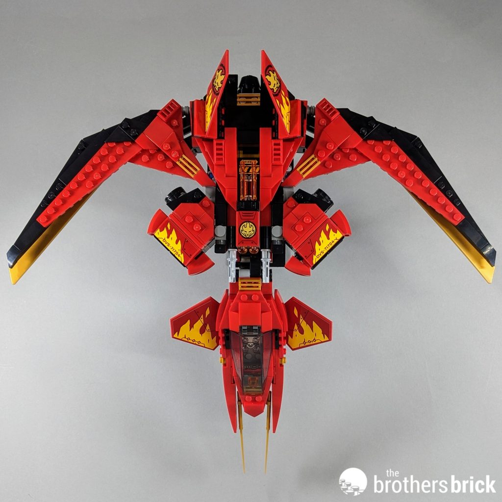 Ninjago Legacy 71704: Kai Fighter [Review] - The Brothers Brick