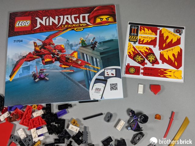 Ninjago Legacy 71704: Kai Fighter [Review] - The Brothers Brick