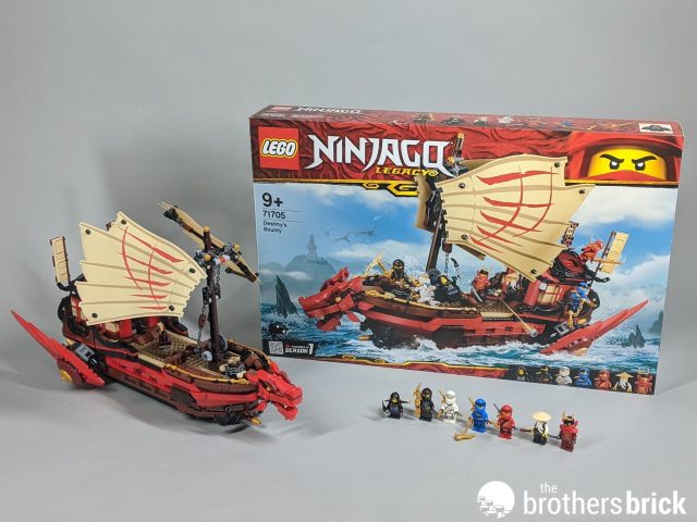 ドレッサー♡ LEGO 71705 Ninjago Legacy: Destiny's Bounty [Review] - The
