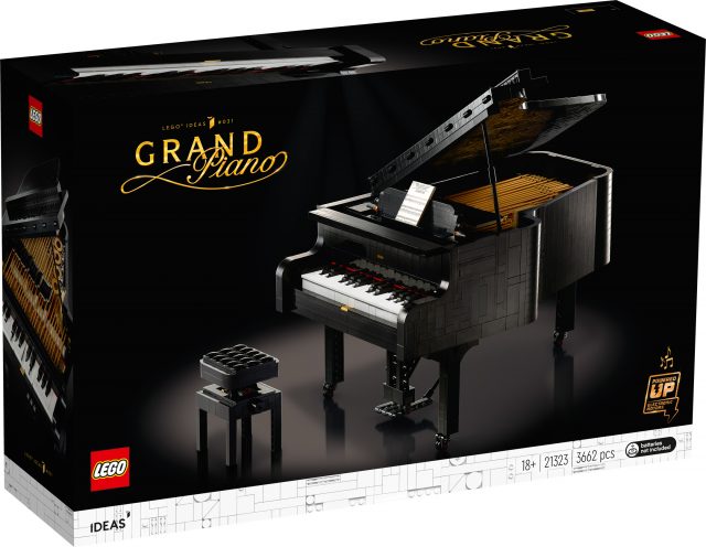 Great Piano Master Pieces レコードボックス LEGO Ideas 21323 Grand Piano makes music starting Aug. 1st [News