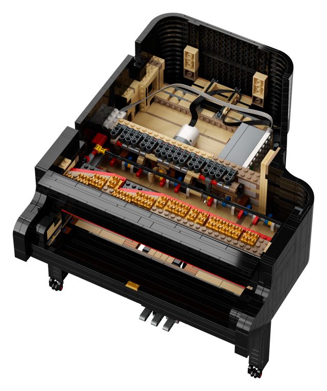 LEGO Ideas 21323 Grand Piano makes music starting Aug. 1st [News