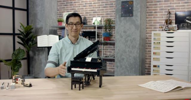 LEGO Ideas 21323 Grand Piano designer shows off inner workings of