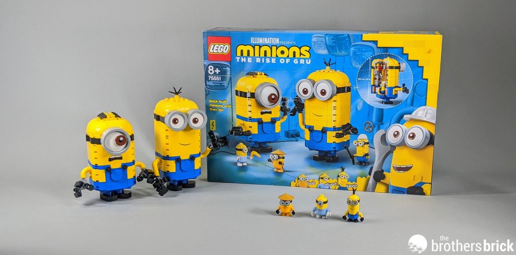 LEGO 75551 Minions: Brick-built Minions and their Lair [Review