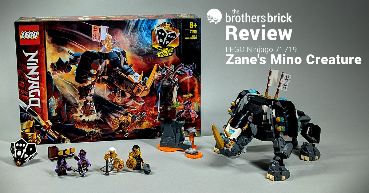 Ninjago 71719 Zane's Mino Creature [Review] - The Brothers Brick