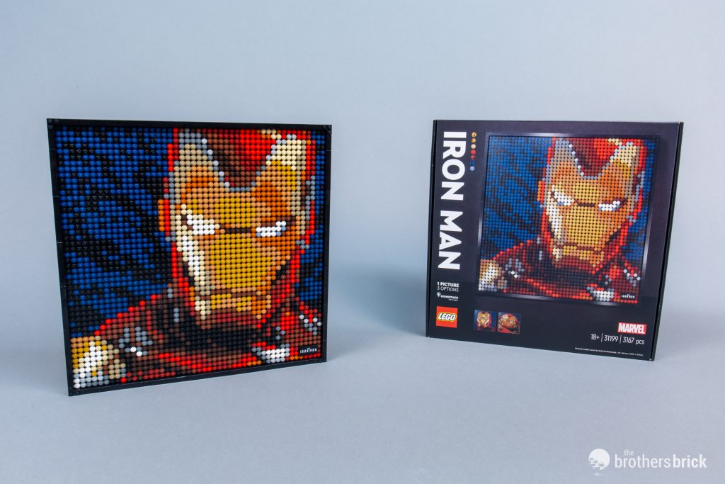 LEGO Art 31199 Marvel Studios Iron Man mosaic + 7,000-piece