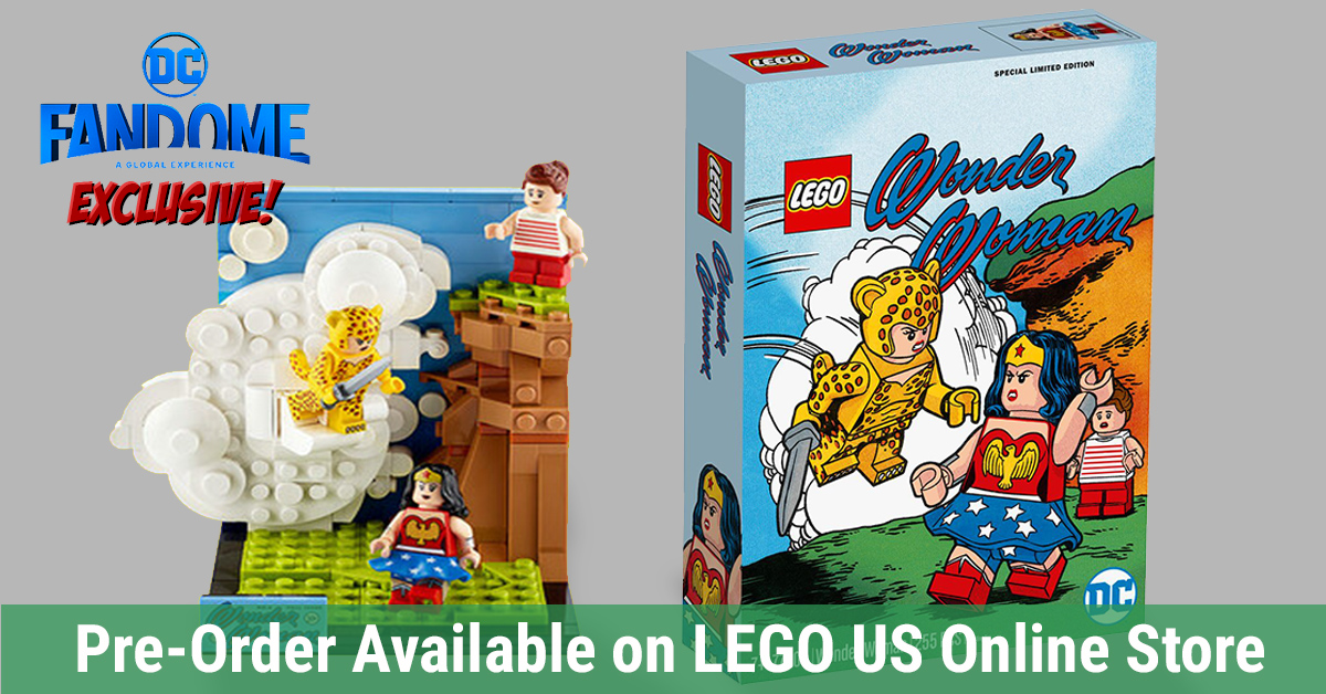 LEGO 77906 Wonder Woman and the Cheetah now available for pre