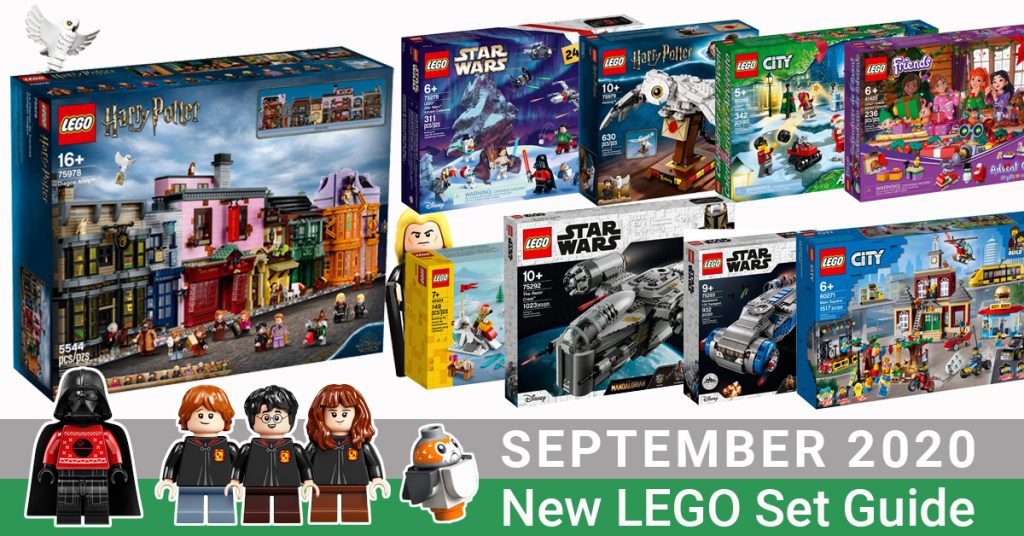 Your guide to the new LEGO sets now available for September 2020