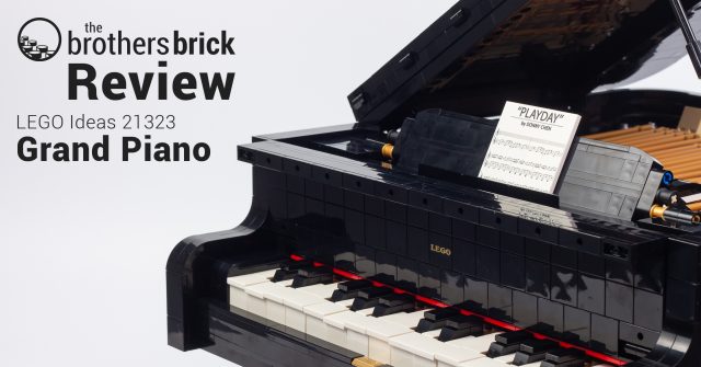Facing the music: LEGO Ideas 21323 Grand Piano [Review] - The