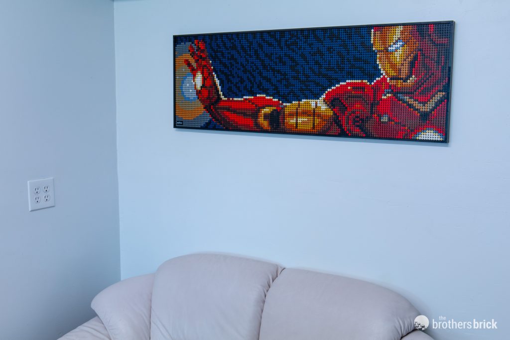 LEGO Art 31199 Marvel Studios Iron Man mosaic + 7,000-piece
