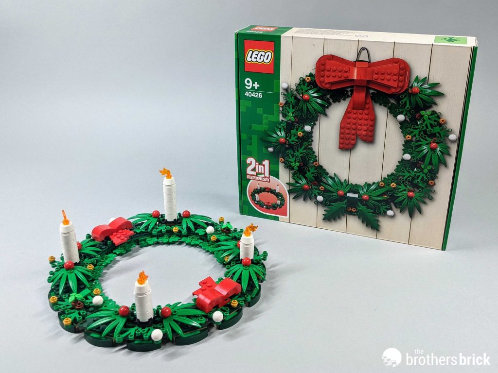 フレンチリース LEGO Holiday set 40426 Seasonal Wreath [Review] - The Brothers