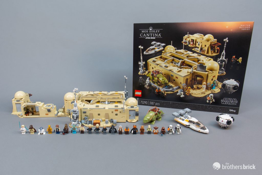 LEGO Star Wars 75290 Mos Eisley Cantina - largest Master Builder