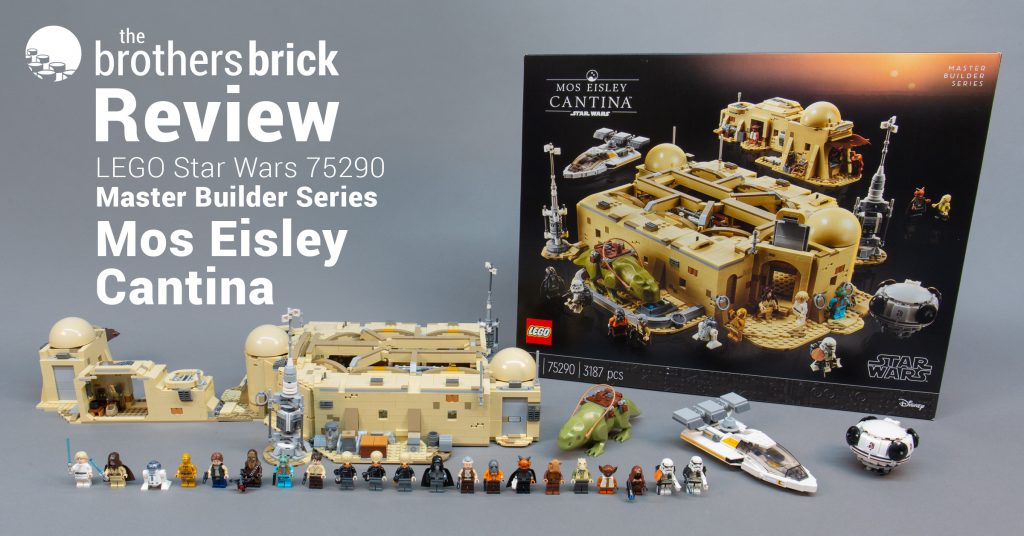 LEGO Star Wars 75290 Mos Eisley Cantina - largest Master Builder