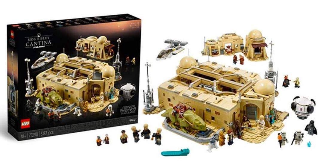 First look at the 3,000-piece LEGO Star Wars 75290 Mos Eisley
