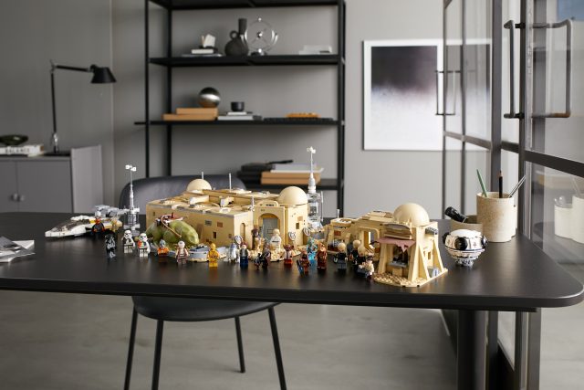 This 3,000+ piece 75290 Mos Eisley Cantina is the next LEGO Star