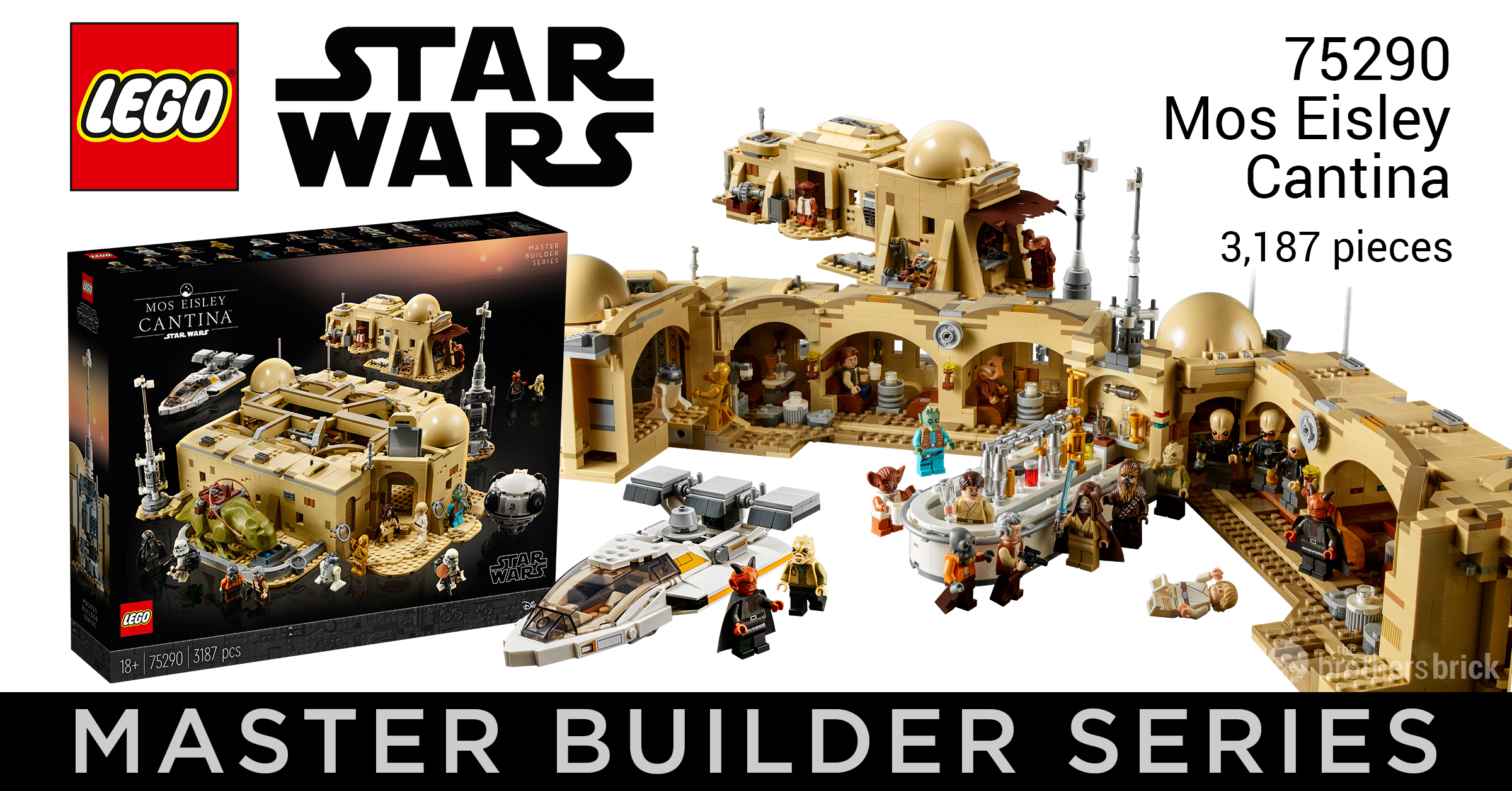 れんこん様の専用ページ This 3,000+ piece 75290 Mos Eisley Cantina is the next LEGO Star