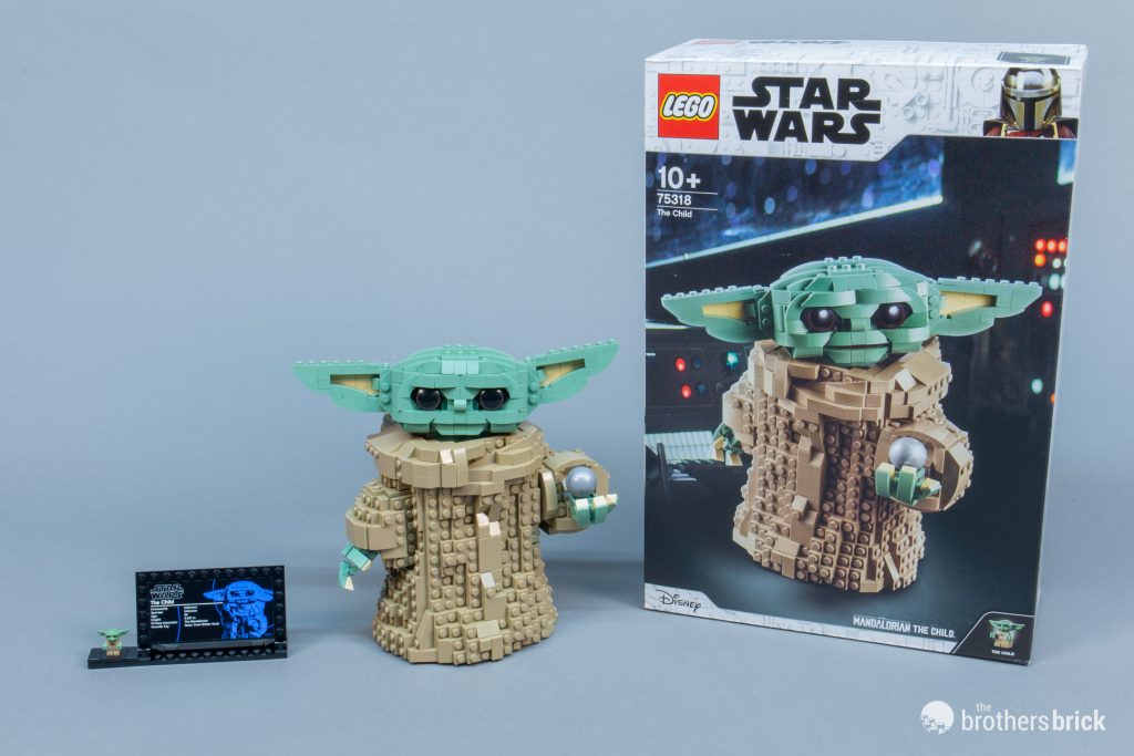 LEGO Star Wars 75318 The Child is a 1,000-piece Baby Yoda from The