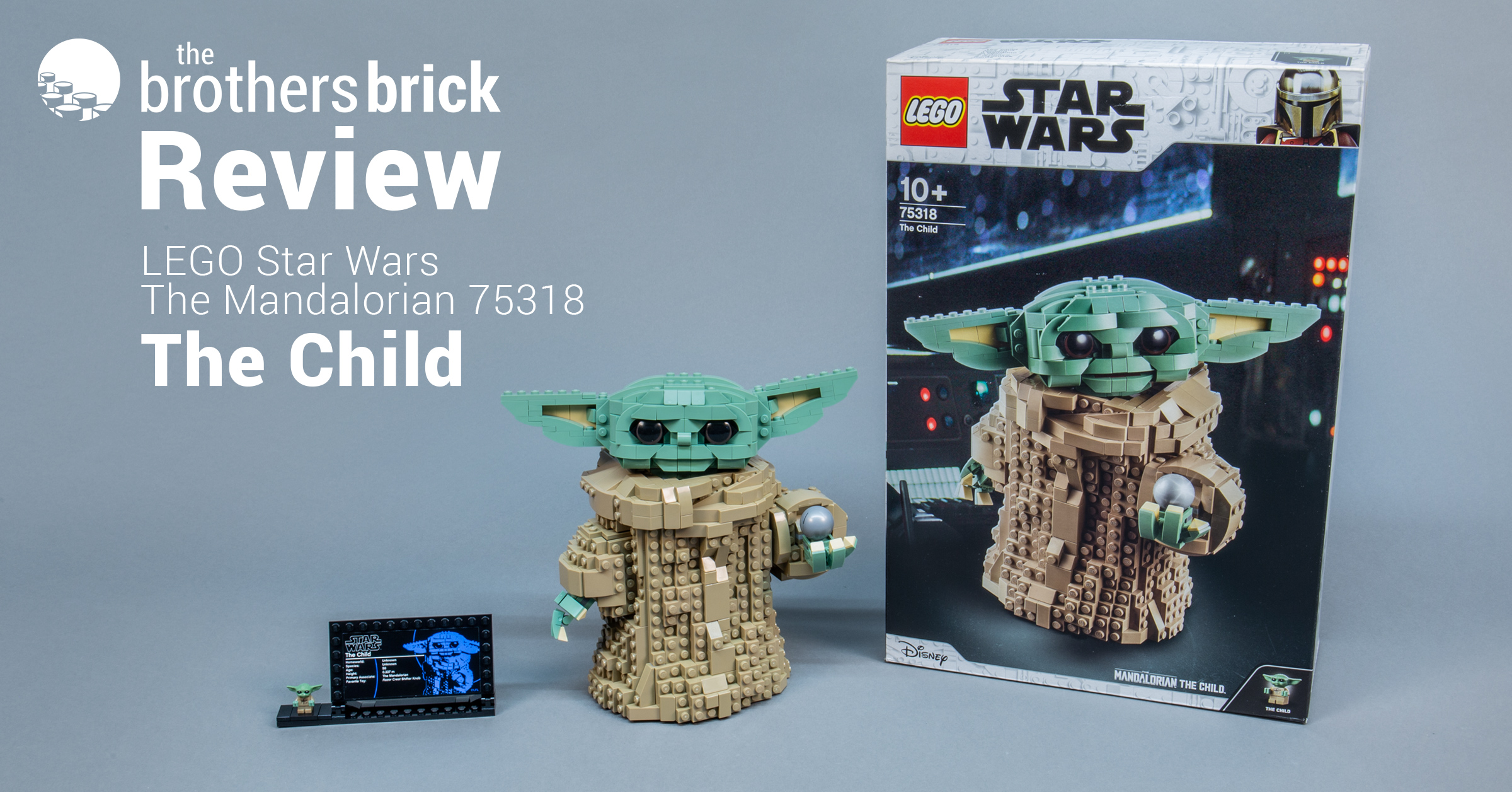 LEGO Star Wars 75318 The Child is a 1,000-piece Baby Yoda from The