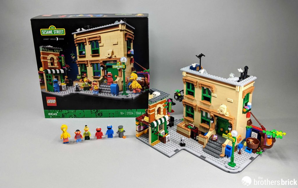 Come and Play! LEGO Ideas 123 Sesame Street (21324) [Review] - The