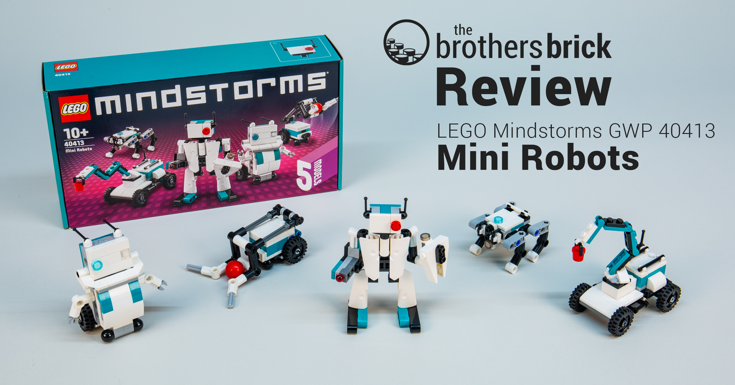 LEGO Mindstorms 40413 Mini Robots Gift with Purchase set [Review