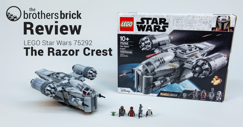 LEGO Star Wars 75292 The Razor Crest from The Mandalorian [Review