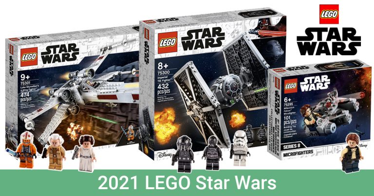 New 2021 Star Wars lineup revealed with X-Wing, TIE Fighter
