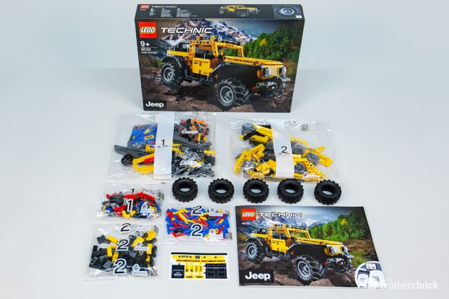 LEGO Technic 42122 Jeep Wrangler: the ultimate 4x4 to fit your