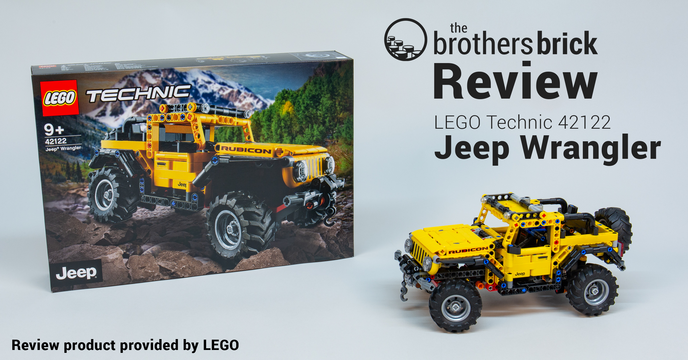 LEGO Technic 42122 Jeep Wrangler: the ultimate 4x4 to fit your
