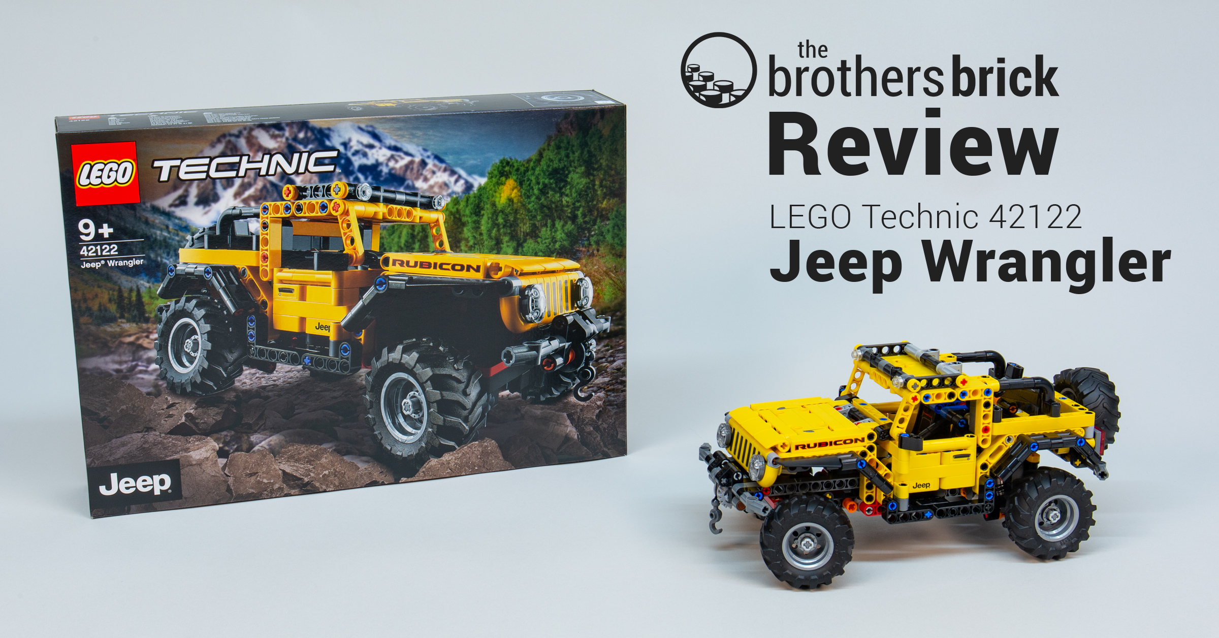 LEGO Technic 42122 Jeep Wrangler: the ultimate 4x4 to fit your 